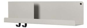 Muuto - Folded Shelves 63x16,5 cm Grey Muuto - Lampemesteren