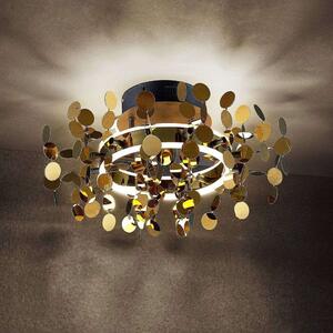 Lucande - Glimmo LED Stropné Lampa Brass Lucande - Lampemesteren