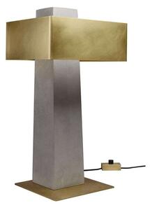 DCW - Iota Stolová Lampa Concrete/Brass - Lampemesteren