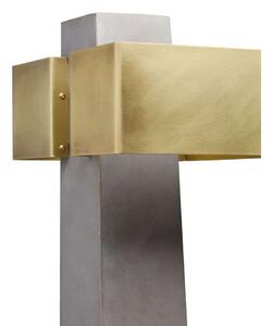 DCW - Iota Stolová Lampa Concrete/Brass - Lampemesteren