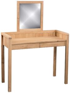 TOALETNÝ STOLÍK, divoký dub, 100/45/75-135 cm Linea Natura - Toaletné stolíky, Online Only