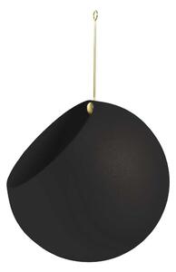 AYTM - Globe Hanging Flowerpot Ø21 Black AYTM - Lampemesteren