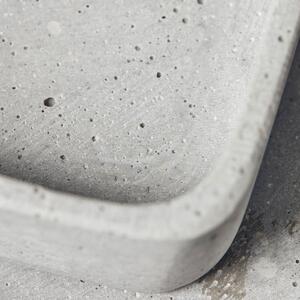 Cementová tácka Retra Grey Väčšia