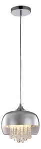Milagro Krištáľový luster na lanku LUNA 1xE14/40W/230V MI337 + záruka 3 roky zadarmo