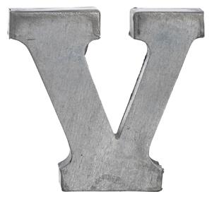 Plechové písmeno V - 5,5 cm