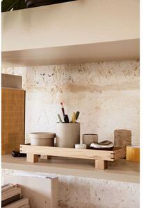 Ferm LIVING - Bon Wooden Tray X Small Stained Black Ferm Living - Lampemesteren