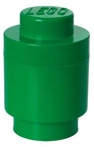 Zelený úložný okrúhly box LEGO®, ⌀ 12,5 cm