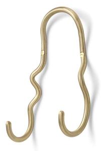 Ferm LIVING - Curvature Double Hook Brass ferm LIVING - Lampemesteren