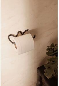 Ferm LIVING - Curvature Toilet Paper Holder Black Brass ferm LIVING - Lampemesteren
