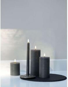 Uyuni Lighting - Pillar Candle LED 7,8x10,1 cm Rustic Grey Uyuni Lighting - Lampemesteren