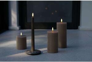 Uyuni Lighting - Pillar Candle LED 7,8x10,1 cm Rustic Brown Uyuni Lighting - Lampemesteren