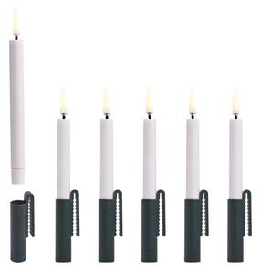 Uyuni Lighting - Clips for Mini Taper Candle 6 pcs. Green Uyuni Lighting - Lampemesteren