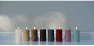 Uyuni Lighting - Pillar Candle LED 7,8x20,3 cm Rustic Brown Uyuni Lighting - Lampemesteren