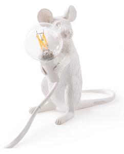 Seletti - Mouse Lamp Mac Sitting Stolová Lampa - Lampemesteren