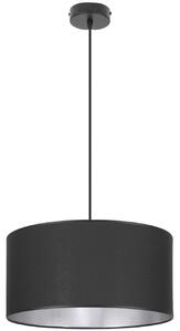 Závesné svietidlo Shade, 1x textilné tienidlo (výber z 2 farieb), (výber z 3 farieb konštrukcie), (fi 40cm), ch