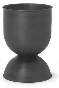 Ferm LIVING - Hourglass Pot Small Black ferm LIVING - Lampemesteren