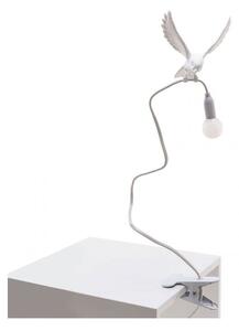 Seletti - Sparrow Landing Lampa so Štipcom White Seletti - Lampemesteren