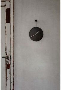 Ferm LIVING - Trace Wall Clock Black/Brass - Lampemesteren