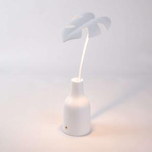 Seletti - Leaf 1 Portable Stolová Lampa White Seletti - Lampemesteren