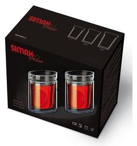 SIMAX TWIN POHÁR S DVOJITOU STENOU 200ML SADA 2 KS