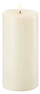 Uyuni - Pillar Candle LED Ivory 10,1 x 20 cm Lighting - Lampemesteren