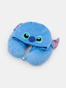 Sinsay - Cestovný vankúš s kapucňou Stitch - modrá