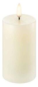 Uyuni - Pillar Candle LED Ivory 5,8 x 10 cm Lighting - Lampemesteren