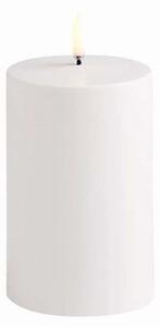 Uyuni - Pillar Candle LED Outdoor White 7,8 x 12,7 cm - Lampemesteren
