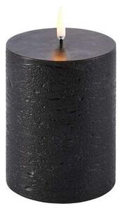 Uyuni - Pillar Candle LED 7,8x10,1 cm Rustic Forest Black Uyuni - Lampemesteren