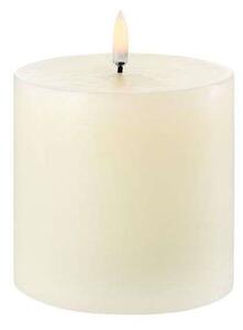 Uyuni - Pillar Candle LED Ivory 10,1 x 10 cm Lighting - Lampemesteren