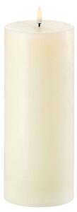 Uyuni Lighting - Pillar Candle LED Ivory 10,1 x 25 cm Uyuni Lighting - Lampemesteren