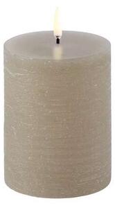 Uyuni - Pillar Candle LED 7,8x10,1 cm Rustic Sandstone Uyuni - Lampemesteren