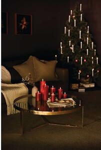 Uyuni Lighting - Pillar Candle LED 7,8x10,1 cm Rustic Carmine Red Uyuni Lighting - Lampemesteren