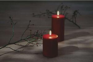 Uyuni Lighting - Pillar Candle LED 7,8x15,2 cm Rustic Red Uyuni Lighting - Lampemesteren