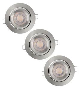 Ledvance Ledvance - SADA 3x LED Stmievateľné podhľadové svietidlo SIMPLE 3xLED/5W/230V P225068 + záruka 3 roky zadarmo
