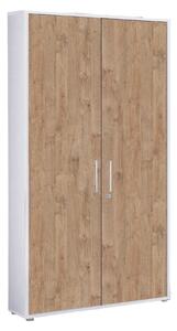 SKRINKA NA DOKUMENTY, biela, farba duba, 84,4/185,6/33 cm MID.YOU - Online Only kancelárie, Online Only
