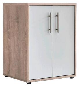 SKRINKA NA DOKUMENTY, biela, dub sonoma, 54/74/50 cm MID.YOU - Online Only kancelárie, Online Only