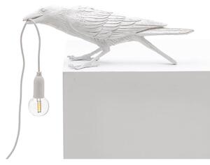 Seletti - Bird Lamp Playing Stolová Lampa Vonkajšie White - Lampemesteren
