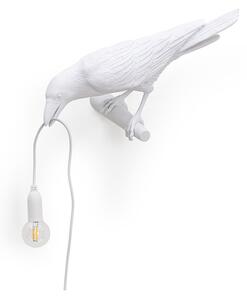 Seletti - Bird Lamp Looking Left Nástenné Svietidlo White - Lampemesteren