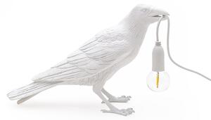 Seletti - Bird Lamp Waiting Stolová Lampa White Seletti - Lampemesteren