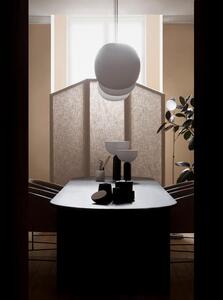 New Works - Kizu Stolová Lampa Small Black Marble - Lampemesteren