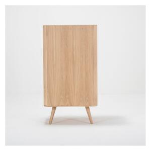 Skriňa z dubového dreva Gazzda Ena, 60 × 42 × 110 cm