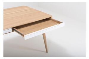 Jedálenský stôl z dubového dreva Gazzda Ena Two, 140 × 90 cm
