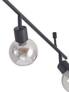 Lindby - Eridia 6 Stropné Lampa Black/Wood - Lampemesteren