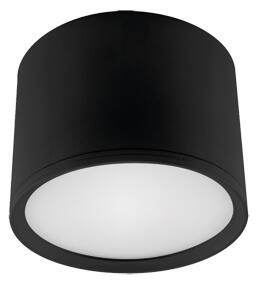 STRÜHM Stropné bodové prisadené svietidlo ROLEN LED 7W BLACK Neutral White 3780