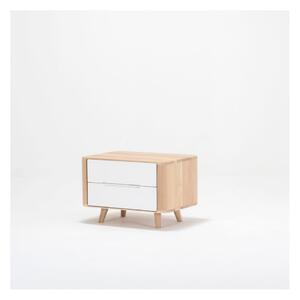 Nočný stolík z dubového dreva Gazzda Ena One, 60 × 42 × 40 cm