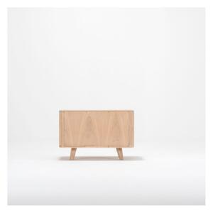 Nočný stolík z dubového dreva Gazzda Ena One, 60 × 42 × 40 cm