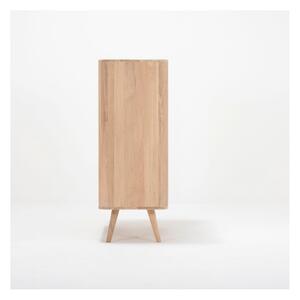 Komoda z dubového dreva Gazzda Ena One, 90 × 42 × 110 cm