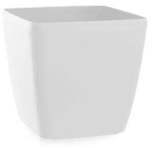 Flower Lover Kvetináč Quadrato Easy matt biela, 18 cm