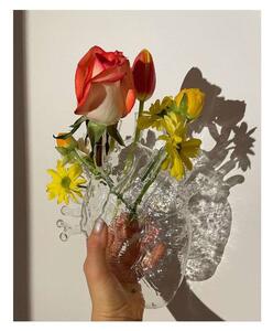 Seletti - Love In Bloom Glass Heart Vase Seletti - Lampemesteren
